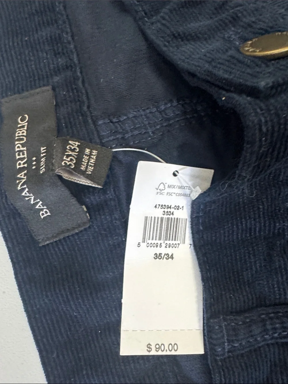 Banana Republic deep navy